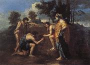 Nicolas Poussin Even in Arcadia I have Spain oil painting artist